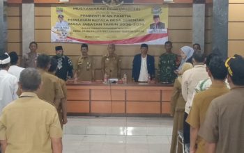 Kades Jejalenjaya, Kumpul.: Alhamdulillah Panitia Pemilihan Kepala Desa (Pilkades) 2026 Telah Terbentuk Dengan Lancar, Aman, dan Tertib