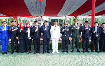 500 Peserta Upacara Dari Unsur TNI, Polri, ASN, Satpol PP, dan Pelajar Hadir Dalam Rangka Hari Lahir Pancasila 2026