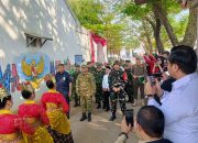 Dandim 0509/Kab.Bekasi, Letkol Inf Michael Ronald, S.I.P., M.H.I.Pimpin Upacara Pembukaan TMMD ke-126 di Desa Wibawamulya