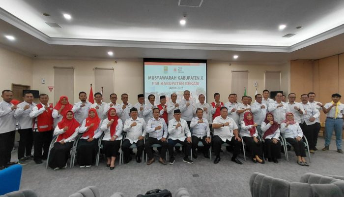 Akhmad Kosasih Kembali Pimpin PMI Kabupaten Bekasi, Terpilih Aklamasi di Muskab X