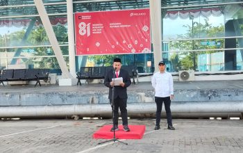 Upacara Peringatan Hari Ulang Tahun Ke-81 Kemerdekaan Republik Indonesia Di Pelabuhan Sibolga