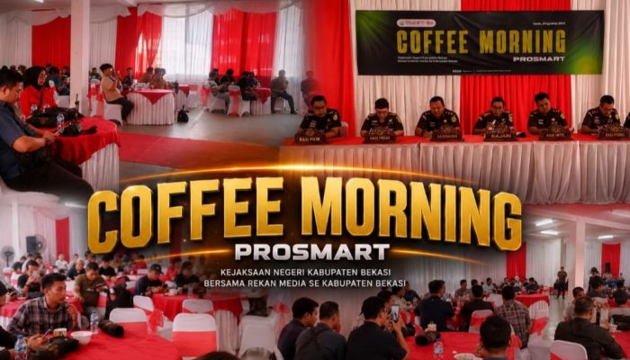 Kejari Kab Bekasi Gelar Coffee Morning Bersama Media, Sampaikan Hasil Kenerja Tahun 2026