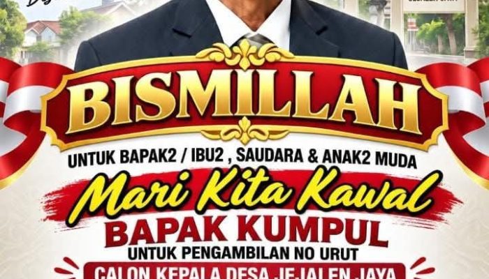 Ribuan Simpatisan Kumpul Sebra akan Longmarch Dari Kediaman Sampai ke Kantor Desa