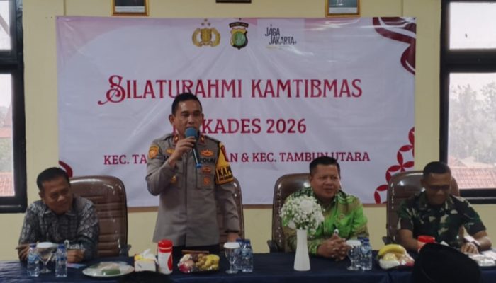 Forkopimcam Tambun Selatan dan Utara Gelar Silaturahmi Kamtibmas Bersama Tim Pemenangan Calon Kepala Desa