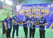 Wakil Wali Kota Sibolga Resmikan Turnamen Bulu Tangkis Wali Kota Super Open 2026